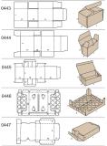 Pudełka składane: 443,444,445,446,447